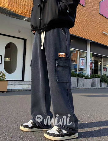 Soft denim baggy kapsáče