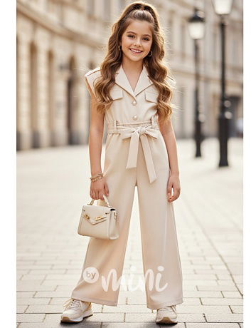 City chic overal béžový