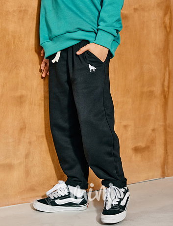 Mash Mnie baggy tepláky WOLF černé