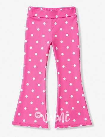 Puntíkaté zvonáče pink