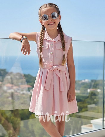 Elegant šaty Sofie růžové