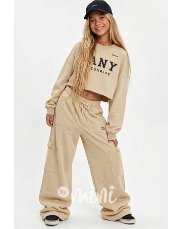 Sunrise streetwear souprava beige