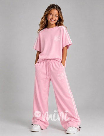 Teenage sporty lounge set PINK