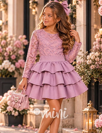 Sváteční šaty Elodie pink