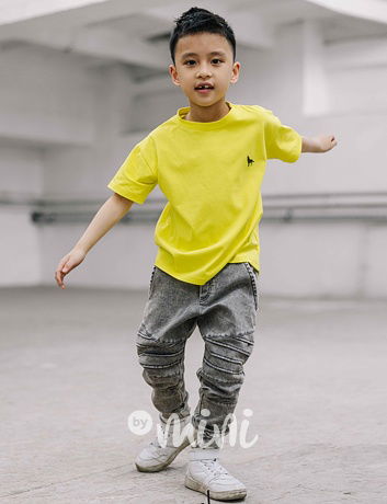 Mash Mnie biker jeans grafit