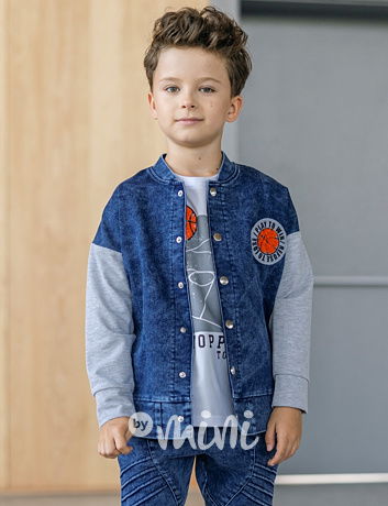 AFK jeans bomber blue