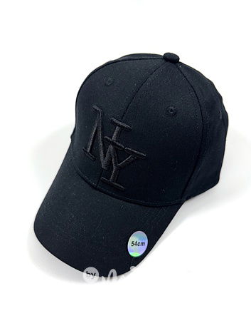 NY kšiltovka full black