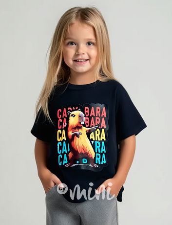Capybara triko černé