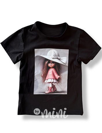 Fashion GIRL triko černé