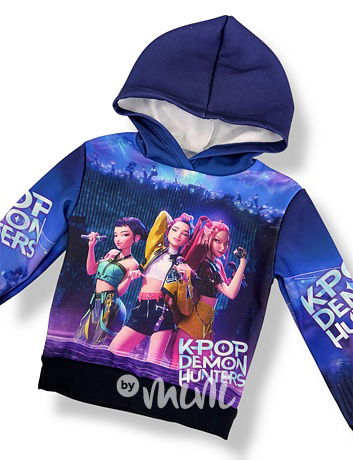 Demon Hunters zateplená mikina MUSIC