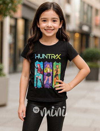 Huntrix triko černé