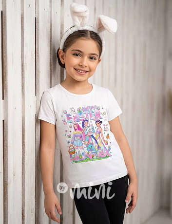 Velikonoční HUNTRIX triko bílé