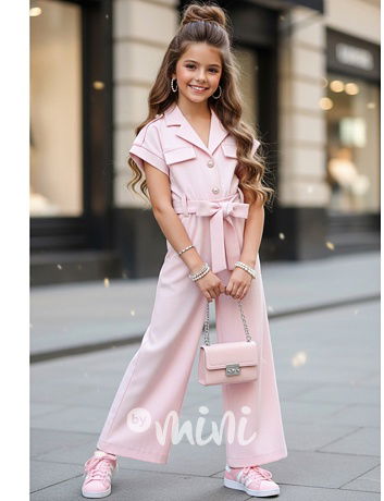 City chic overal růžový