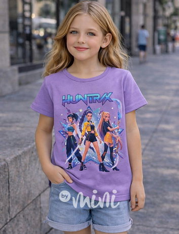 Huntrix triko fialové