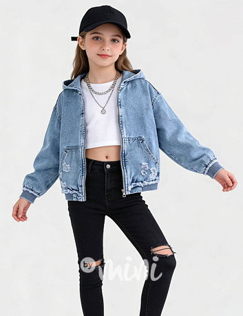 Denim bunda ripped