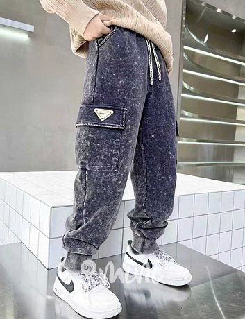 Soft denim baggy kapsáče