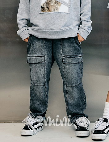 Mash Mnie cargo soft jeansy dark