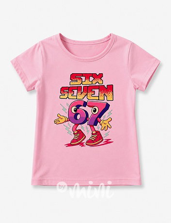 Six Seven triko růžové