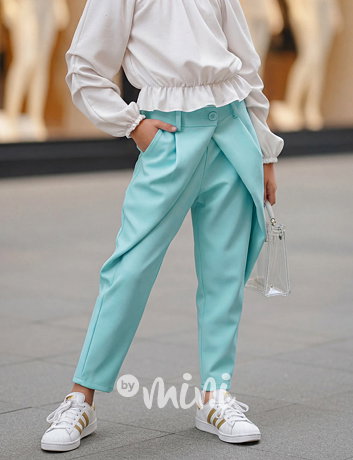 Fashion harémky tyrkys