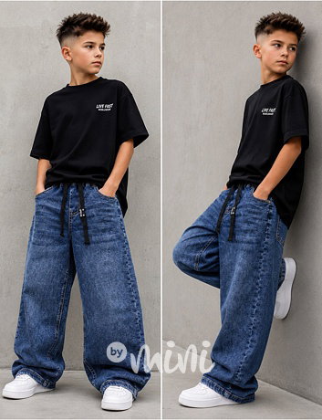 Urban blue baggy jeans