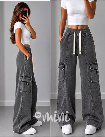 Acid wash cargo široké kapsáče
