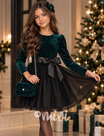 Sváteční šaty Emerald velvet