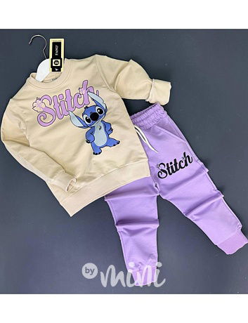 Lilo & Stitch tepláková souprava lila