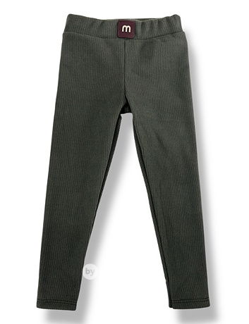 Teplé legíny MIA olive noir