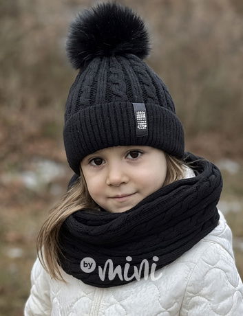 SUPER TERMO kulich + maxi nákrčník BLACK