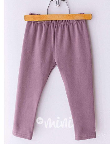 Lily Grey zateplené legíny lila ice