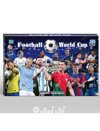 FOTBAL adventní kalendář figurky