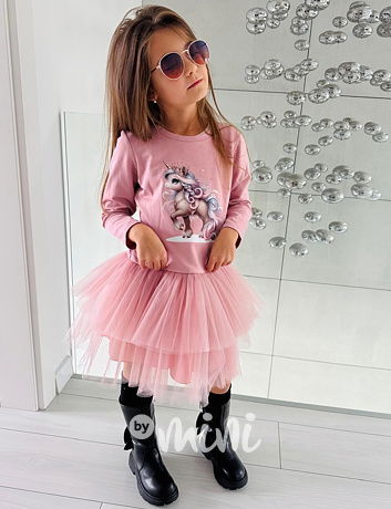 Unicorn tutu šaty