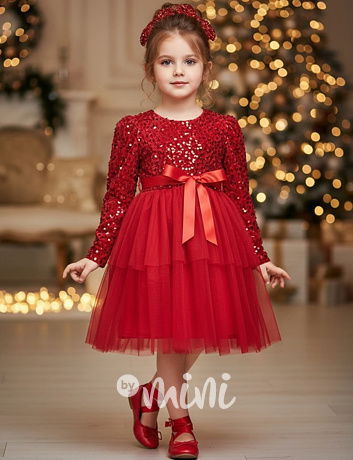 Červené slavnostní šaty