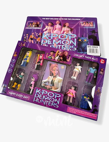 Demon Hunters krabička - figurky + kartičky