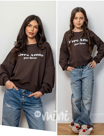 All for kids mikina MORE AMOR