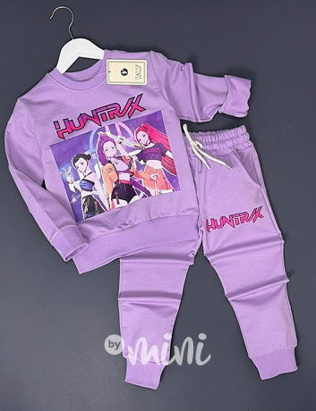 Demon Hunters tepláková souprava lila