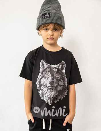 Mash Mnie triko wolf černé