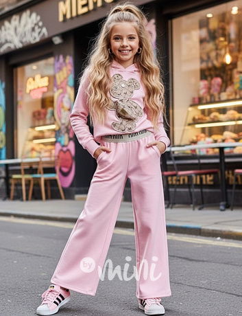 Široké kalhoty PINK