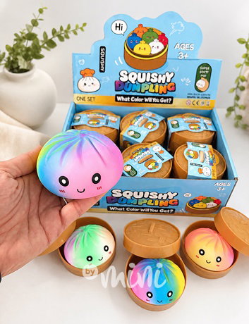 Squishy dumpling RAINBOW