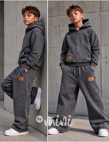 Denim soft cotton souprava