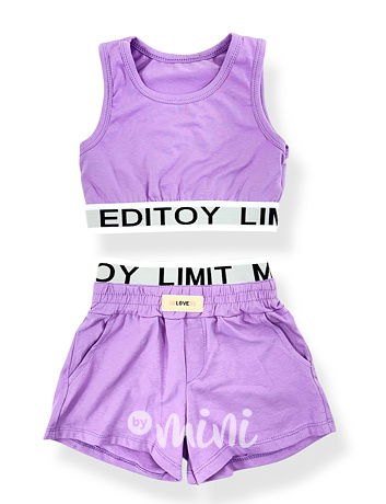 LIMIT sporty set lila