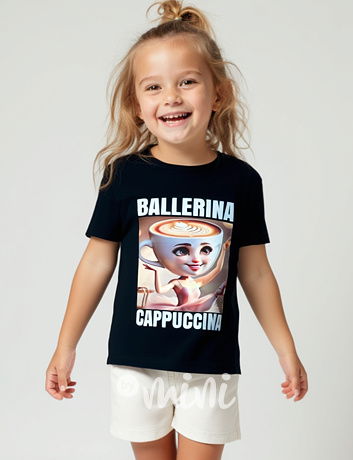 Ballerina Cappuccina triko černé