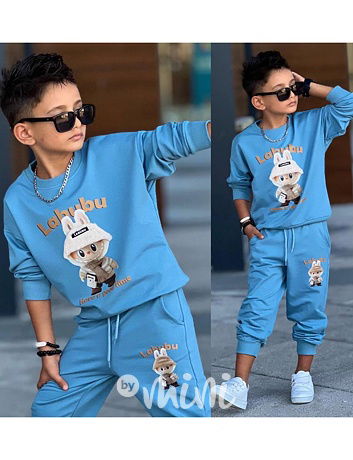 Labubu boys souprava blue