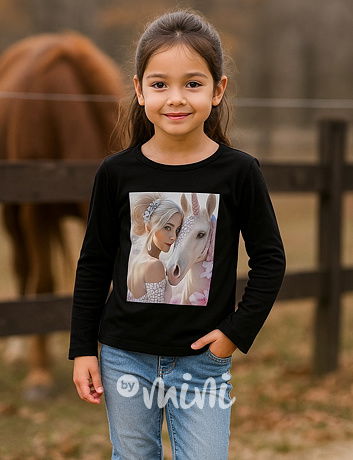 UNICORN beauty blůzka černá