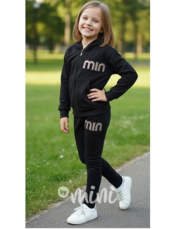 MIA tepláková souprava černá