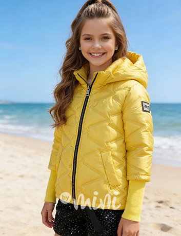 PREMIUM jarní bunda s dlouhými náplety sunshine