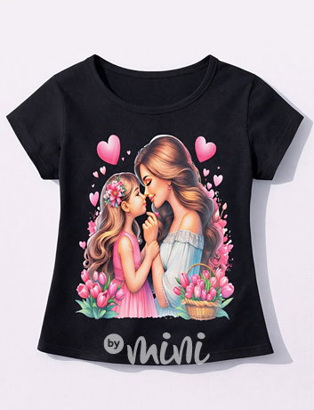 Mommy & Me triko černé