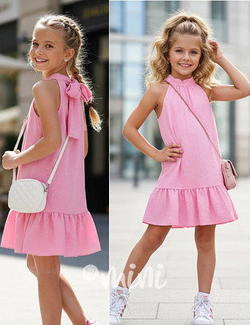 Barbie pink letní šaty GLOW