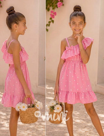 Amélie letní šaty pink