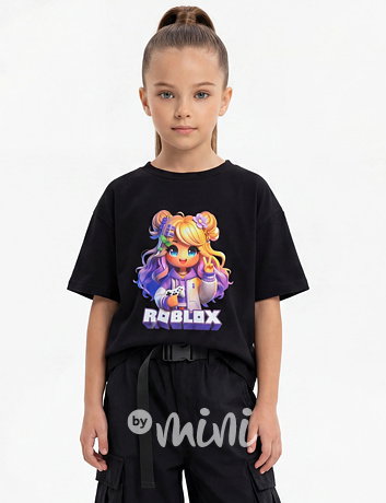 Roblox triko černé
